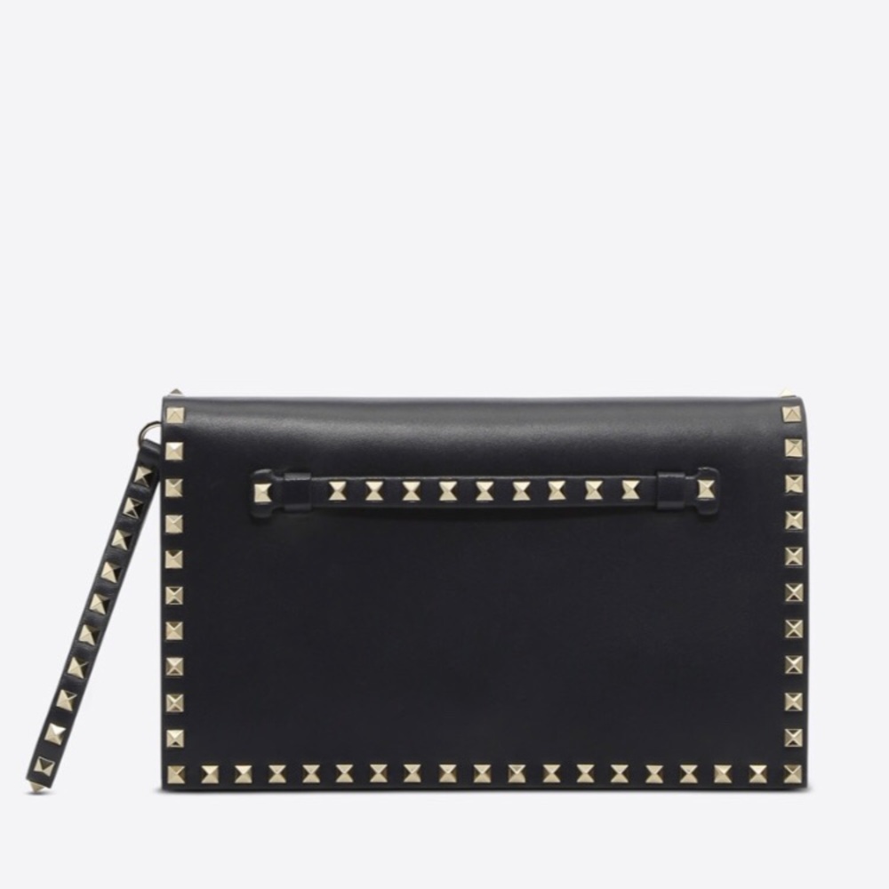 Valentino Rock Stud Clutch